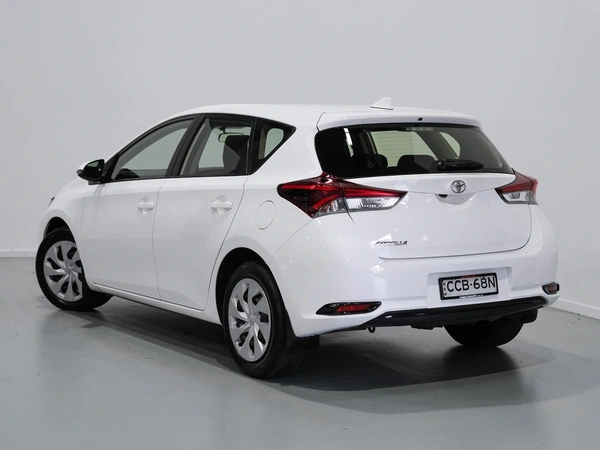 2016 Toyota Corolla Ascent Hatchback Front Wheel Drive Automatic